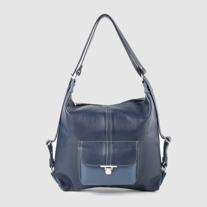 Сумка-рюкзак Sumkov 284 синий джинс Сумка-рюкзак Sumkov 284 синий джинс