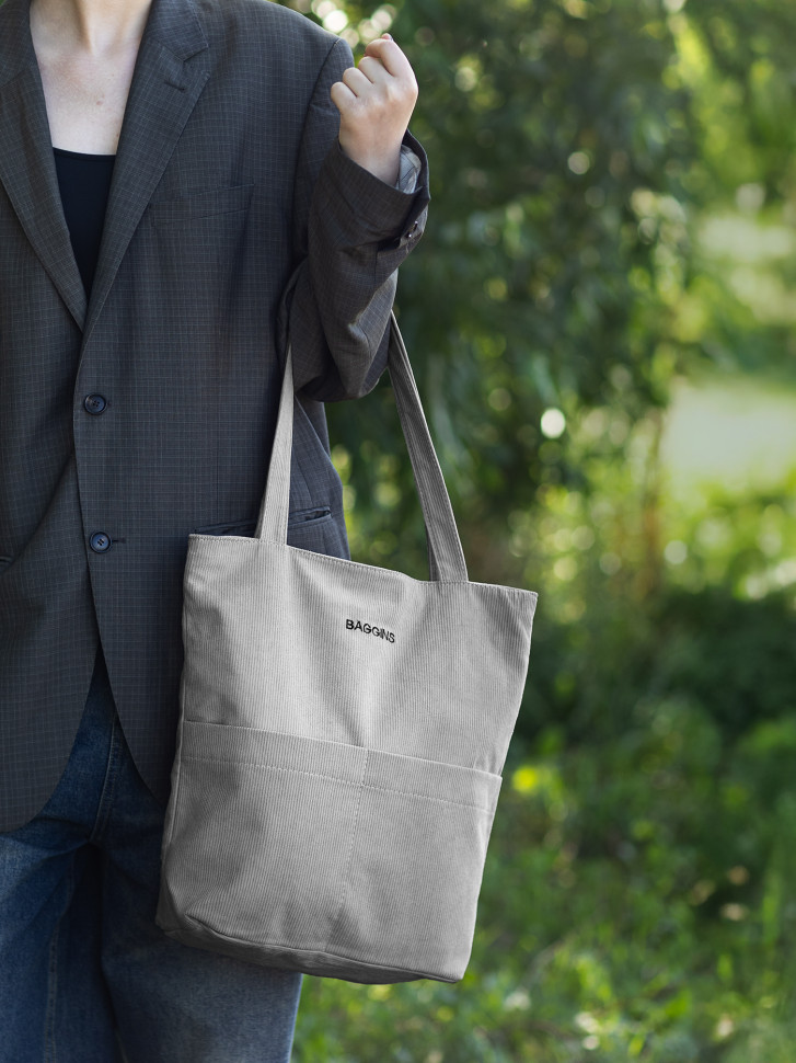 Шоппер Baggins 762 светло-серый
