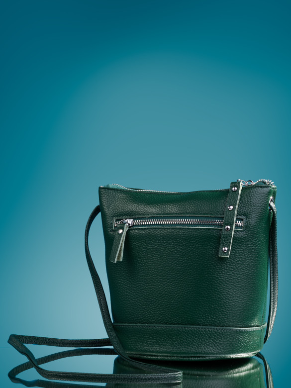 Сумка женская Baggins 5503 тёмно-зелёная