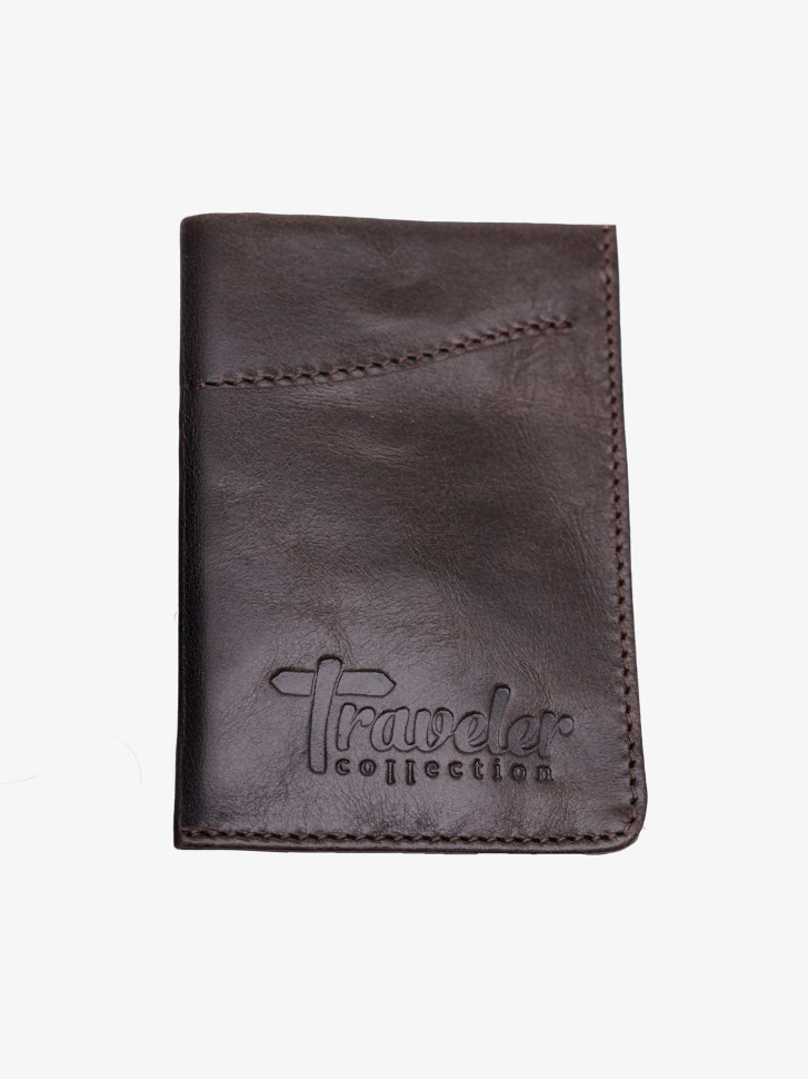 Картхолдер КХ-328-1921 "Traveler" шоколад Картхолдер КХ-328-1921 "Traveler" шоколад