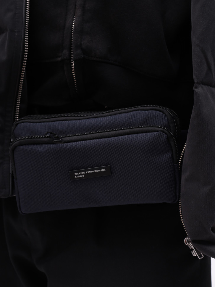 Сумка на пояс Baggins 35007 синяя