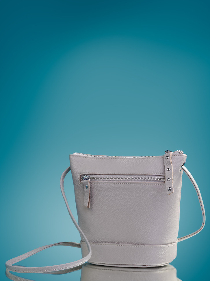 Сумка женская Baggins 5503 светло-серая Сумка женская Baggins 5503 светло-серая