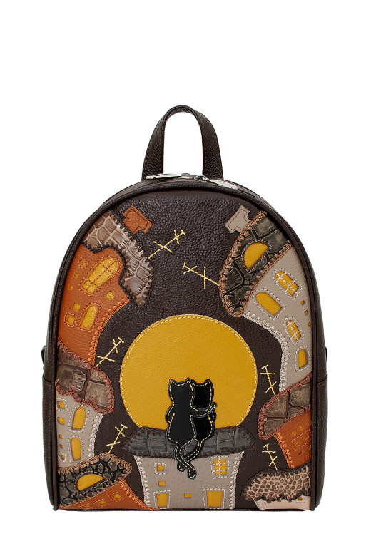 Рюкзак женский Protege, 348-194 "Город №6" мокко Рюкзак женский Protege, 348-194 "Город №6" мокко