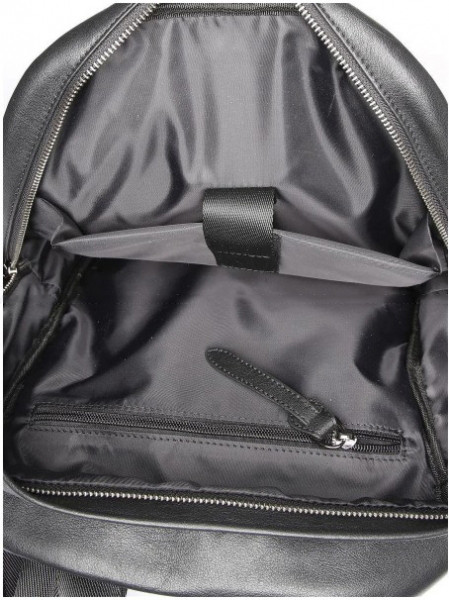 Большой мужской рюкзак из натуральной кожи Hight Touch 2004-9 чёрный