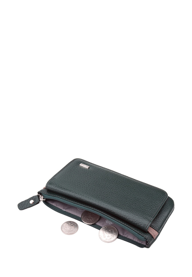 Кошелек Esse, 78127 ИНКАНТО GREEN темно-зеленый/песочный