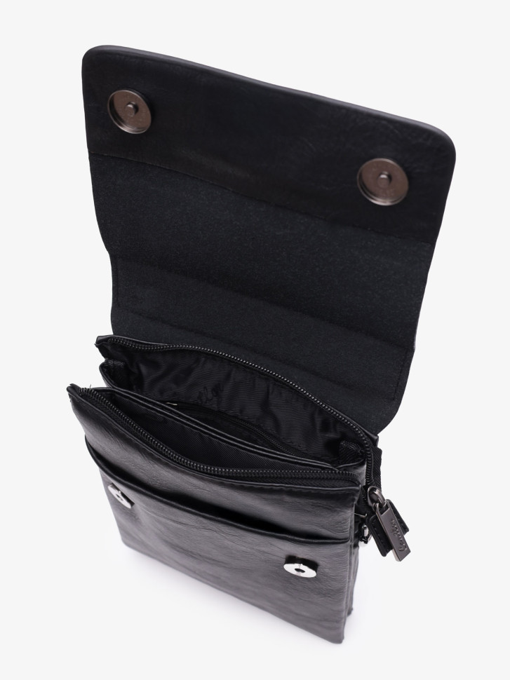 Сумка мужская Cantlor Ж03-L3010S-5 черная Сумка мужская Cantlor Ж03-L3010S-5 черная