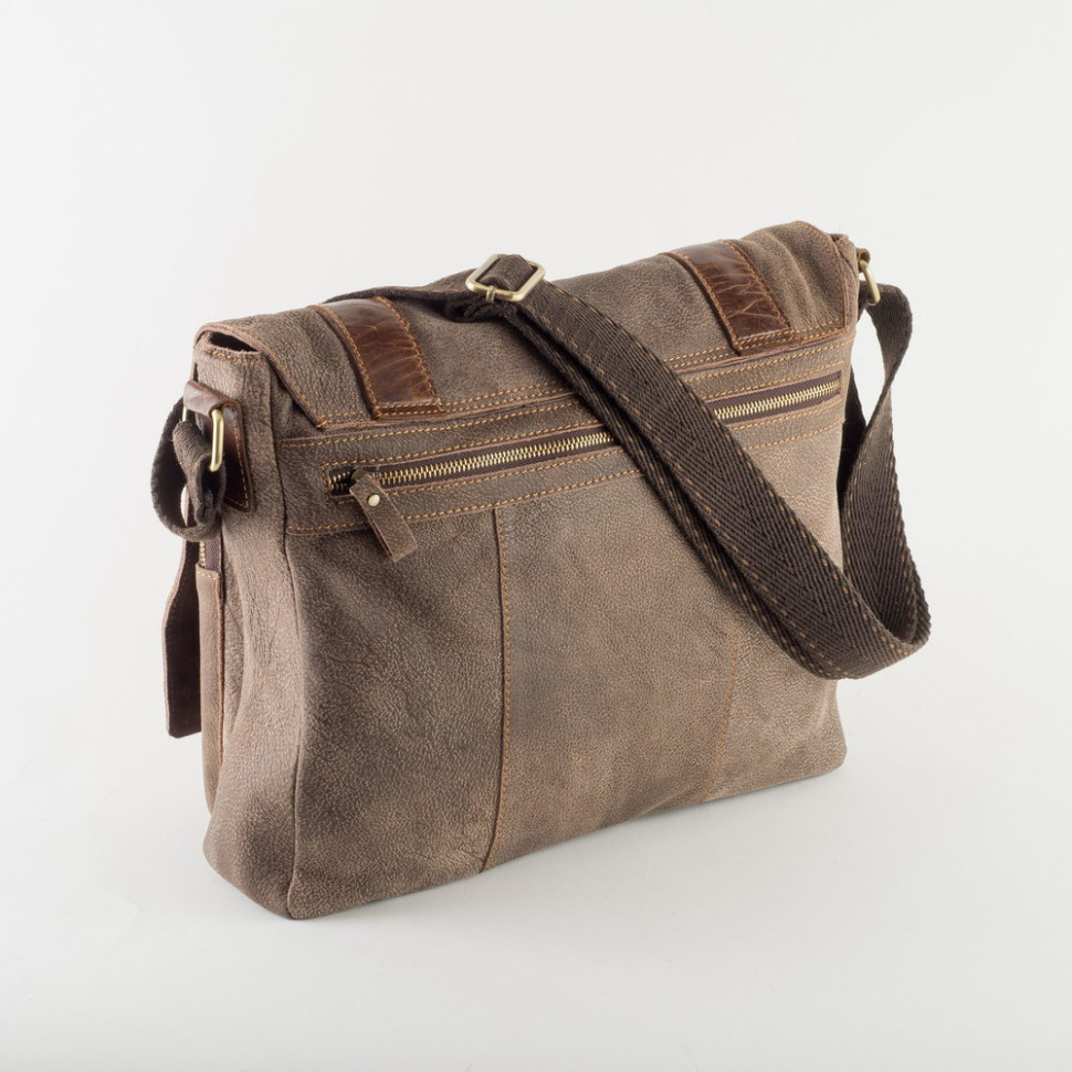 Сумка-планшет мужская XL Zolo, 1138-8 cognac Сумка-планшет мужская XL Zolo, 1138-8 cognac