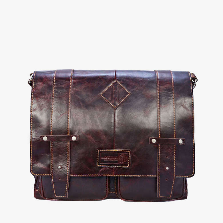 Сумка-планшет мужская XL Zolo, 1138-8 cognac Сумка-планшет мужская XL Zolo, 1138-8 cognac