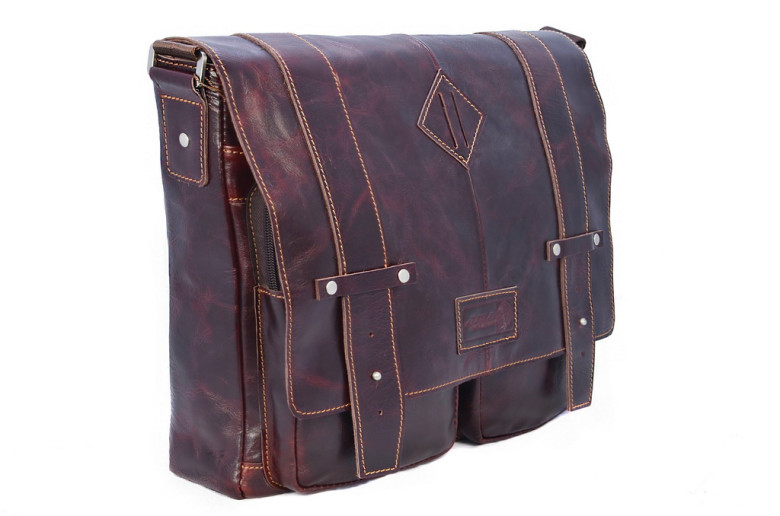 Сумка-планшет мужская XL Zolo, 1138-8 cognac Сумка-планшет мужская XL Zolo, 1138-8 cognac