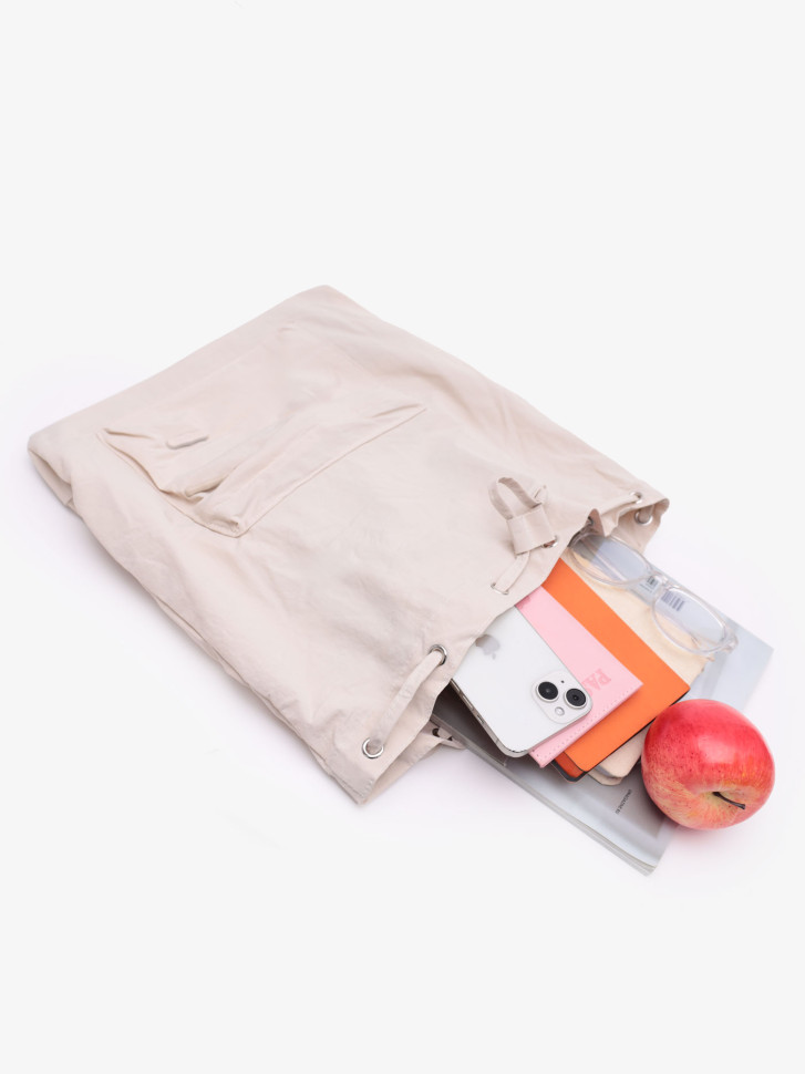 Рюкзак-мешок Colorful Fox Б 816 бежевый