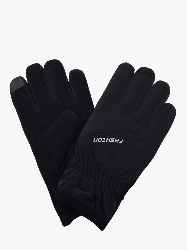 Перчатки мужские Henu (7.6) 1016 комби черные Перчатки мужские Henu (7.6) 1016 комби черные