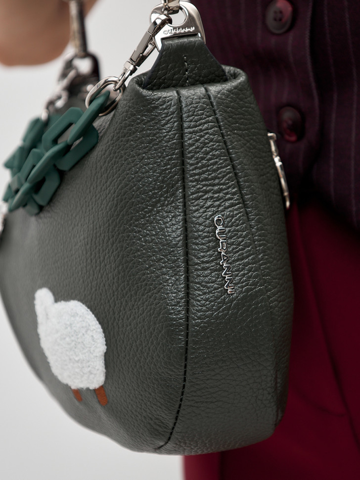 Сумка Curanni 2479 агнелло верде Сумка Curanni 2479 агнелло верде