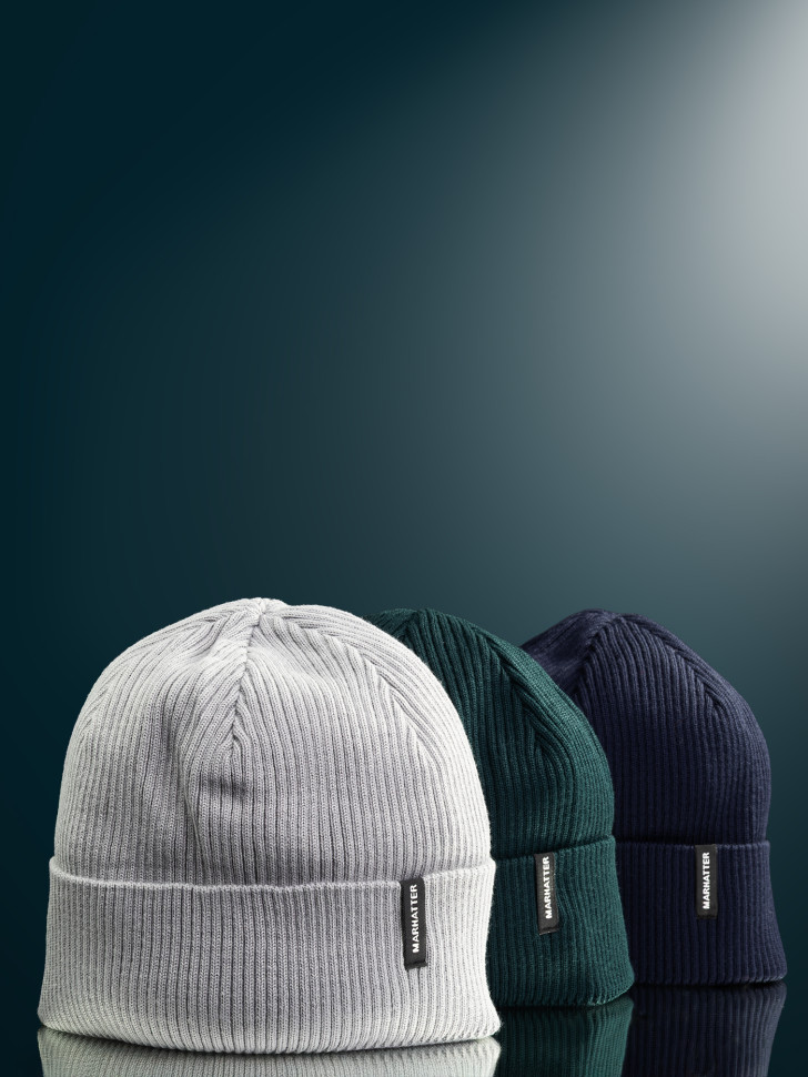 Шапка мужская 11468 MARHATTER серый (57-59)