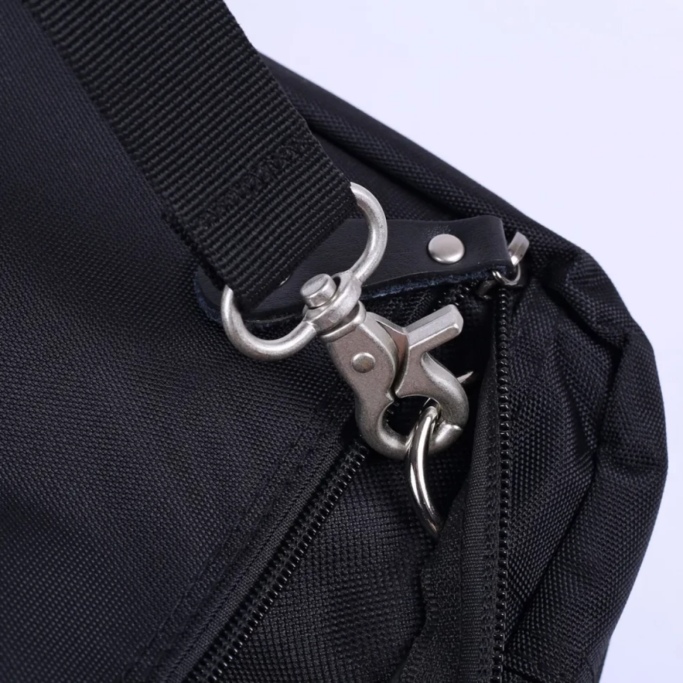 Сумка-рюкзак трансформер из текстиля Numanni 356 чёрная