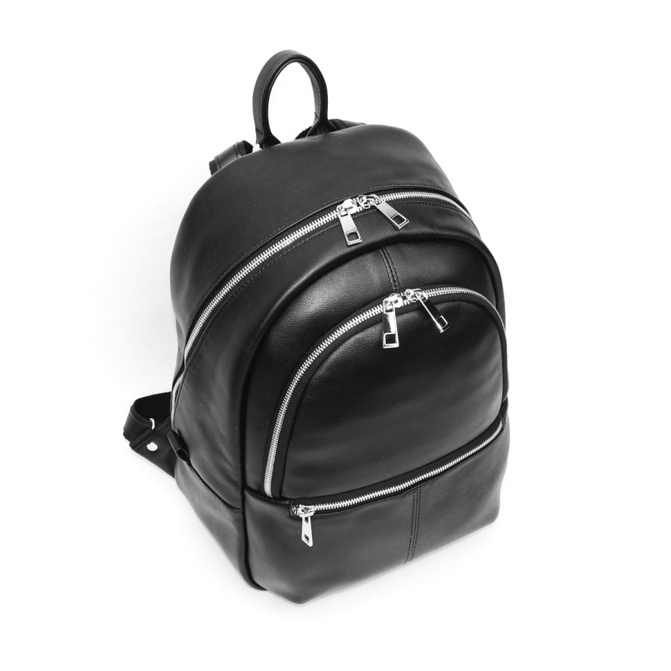 Рюкзак женский Natalia Kalinovskaya, Р43 «Мевис» черный Рюкзак женский Natalia Kalinovskaya, Р43 «Мевис» черный