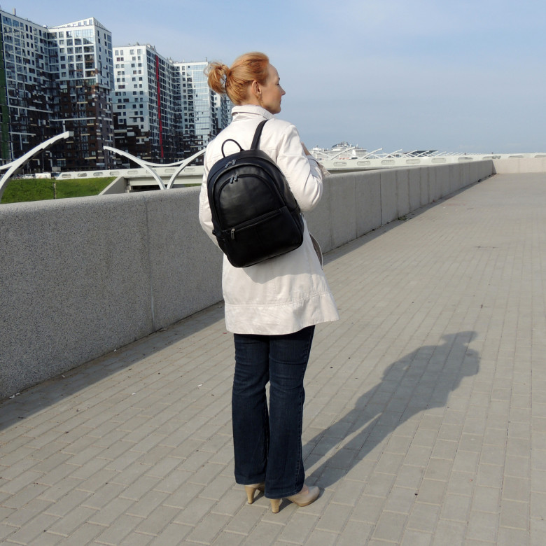 Рюкзак женский Natalia Kalinovskaya, Р43 «Мевис» черный