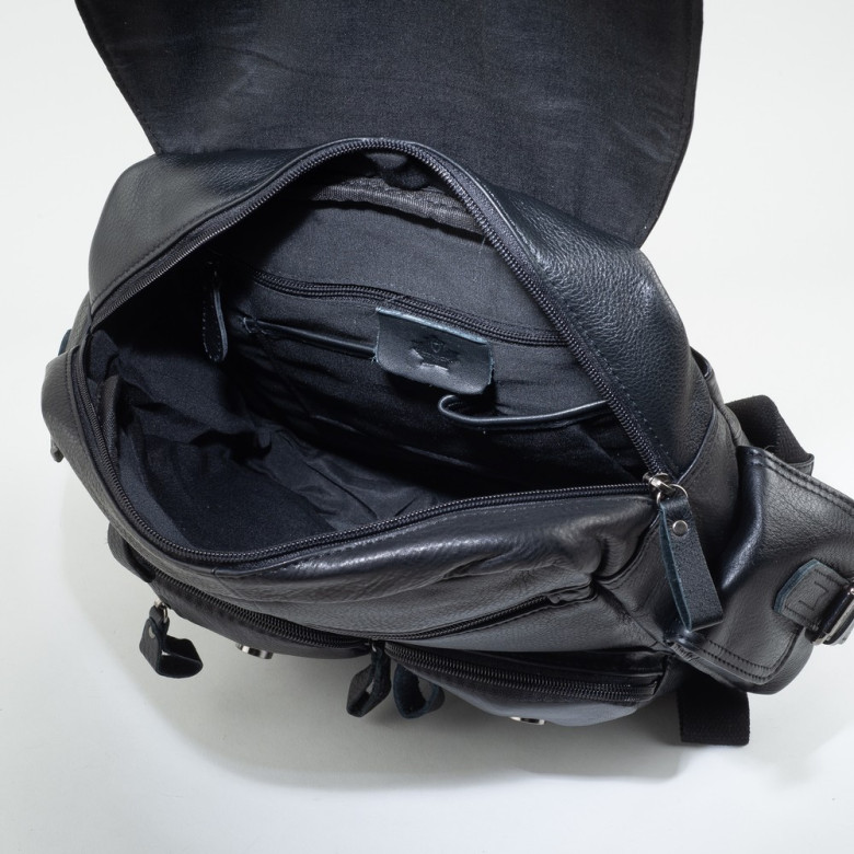 Рюкзак Zinixs "Кленовый лист" из натуральной кожи 3906-1 коричневый