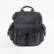 Рюкзак Zinixs "Кленовый лист" из натуральной кожи 3906-1 чёрный Рюкзак Zinixs "Кленовый лист" из натуральной кожи 3906-1 чёрный