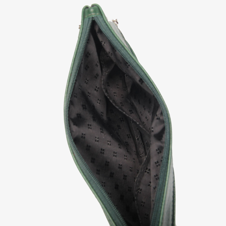 Женское портмоне 02-279-0583 зелёное