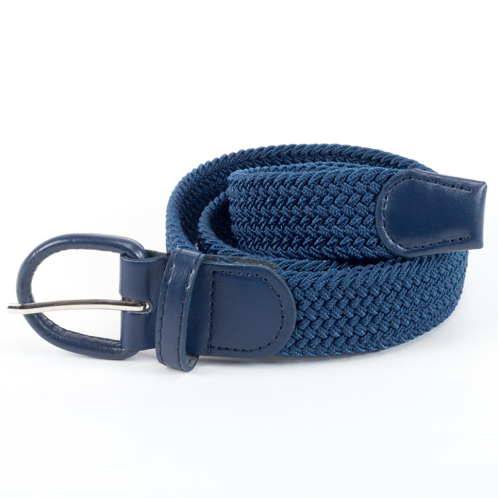 Ремень женский 35 резинка синий Ремень женский 35 резинка синий