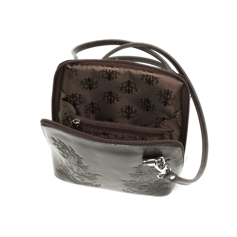 Сумка женская Natalia Kalinovskaya С83т.621 «Брук» растение коричневая