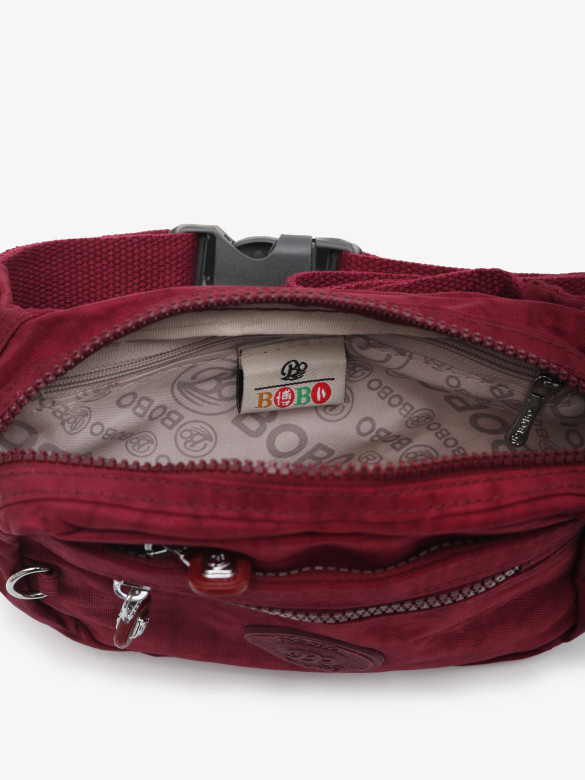 Сумка на пояс Bobo 8829-1 бордо