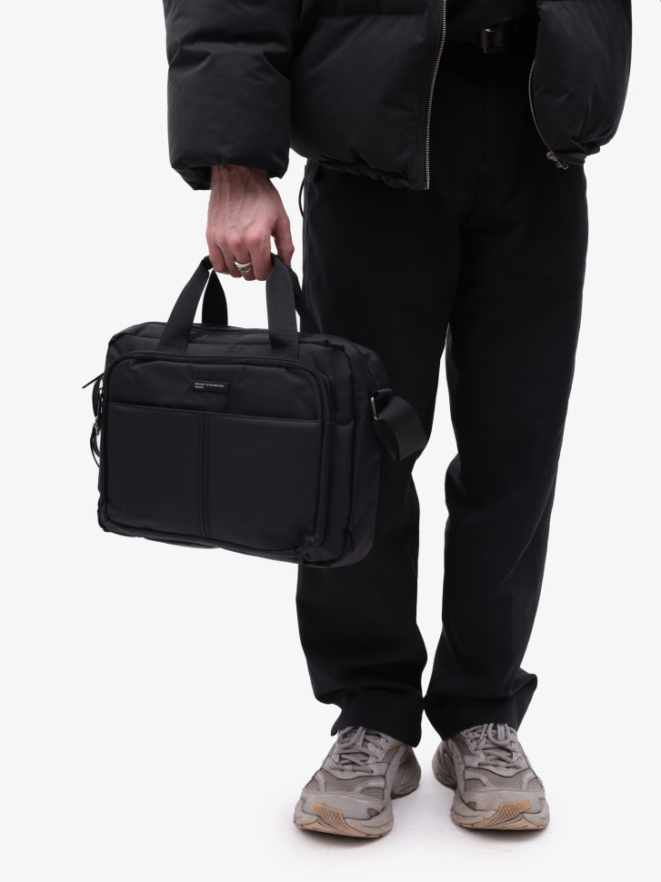 Сумка мужская Baggins 4087 чёрная Сумка мужская Baggins 4087 чёрная