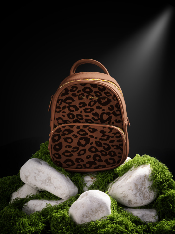 Рюкзак городской David Jones 7637 cocoa brown Рюкзак городской David Jones 7637 cocoa brown