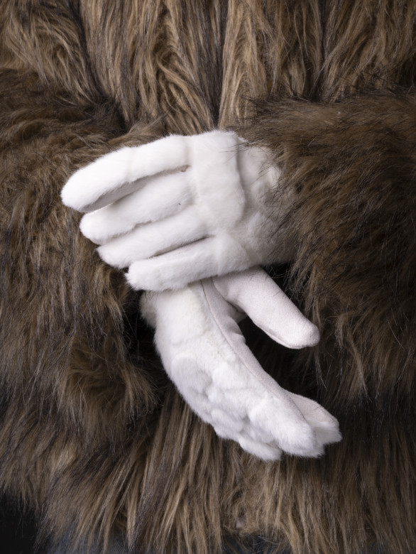 Перчатки женские Юйлин 7728 кремовые Перчатки женские Юйлин 7728 кремовые