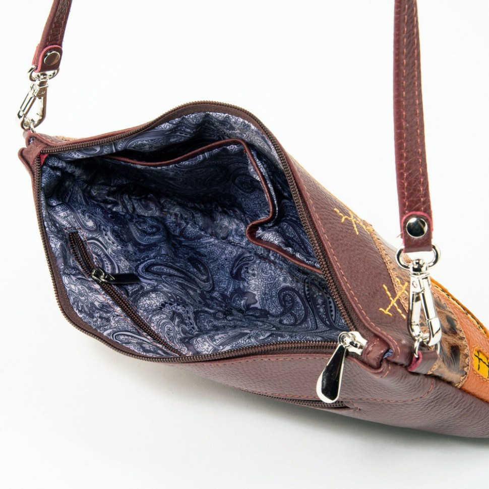 Кожаный клатч Protege, 251-81 "Кот №48" мокко Кожаный клатч Protege, 251-81 "Кот №48" мокко