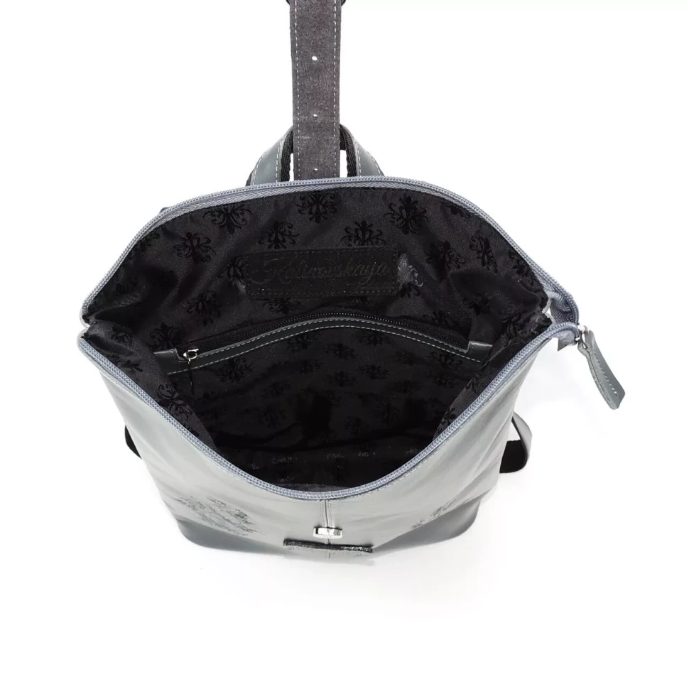 Сумка-рюкзак Natalia Kalinovskaya СР34т-741 "Алиша" серый Сумка-рюкзак Natalia Kalinovskaya СР34т-741 "Алиша" серый