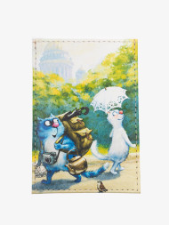 Обложка для проездного Grand 02-048-212 коты Обложка для проездного Grand 02-048-212 коты