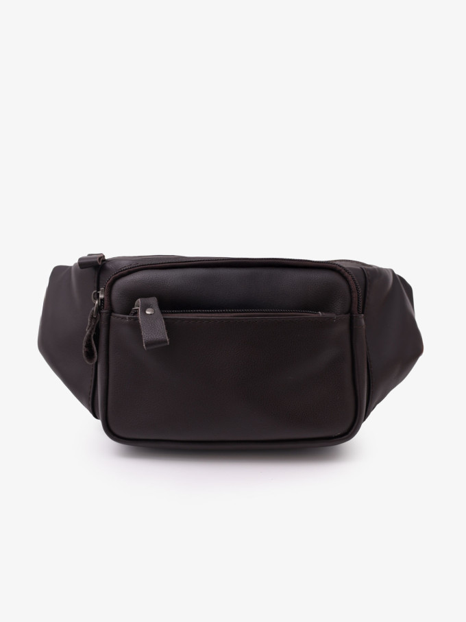 Сумка на пояс Baggins Б 0168 коричневая Сумка на пояс Baggins Б 0168 коричневая