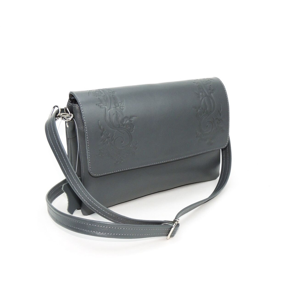 Женская сумка Natalia Kalinovskaya, «Агния» серая Женская сумка Natalia Kalinovskaya, «Агния» серая