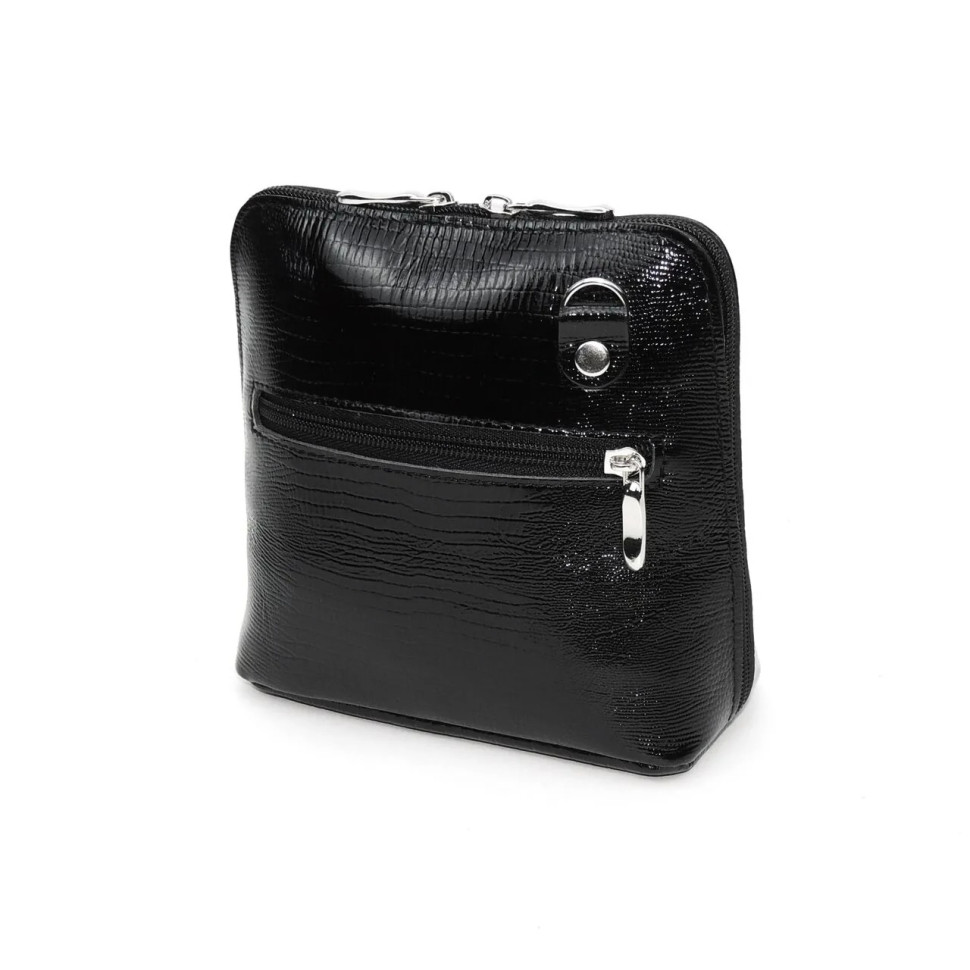 Сумка женская Natalia Kalinovskaya С 83р.911 «Бенте» чёрная рептилия Сумка женская Natalia Kalinovskaya С 83р.911 «Бенте» чёрная рептилия