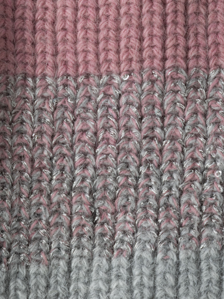 Шапка женская 12571 MARHATTER серо-розовый (56-58)