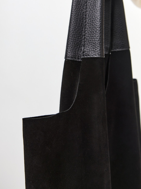 Сумка FIATO 2653С замша чёрная Сумка FIATO 2653С замша чёрная