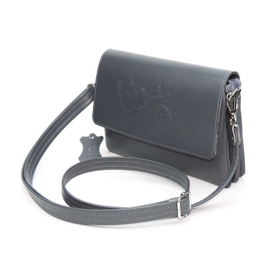 Сумка женская Natalia Kalinovskaya, «Ариан» серая Сумка женская Natalia Kalinovskaya, «Ариан» серая