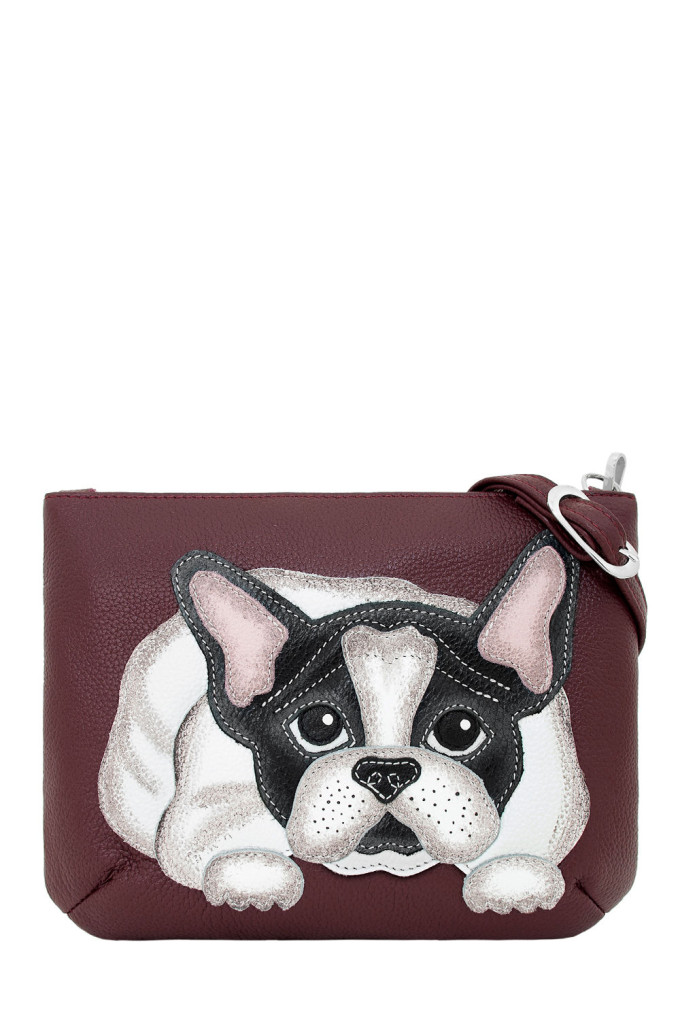 Сумка женская Protege, ДС-261-254 Бульдог №1 - бордо Сумка женская Protege, ДС-261-254 Бульдог №1 - бордо