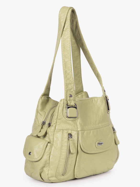 Сумка Runyi, А808 светло-зеленая