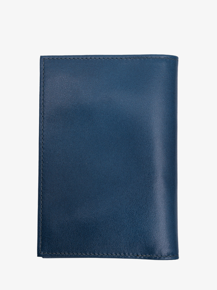 Обложка для паспорта ОП-104ft-1100/107 синий Обложка для паспорта ОП-104ft-1100/107 синий