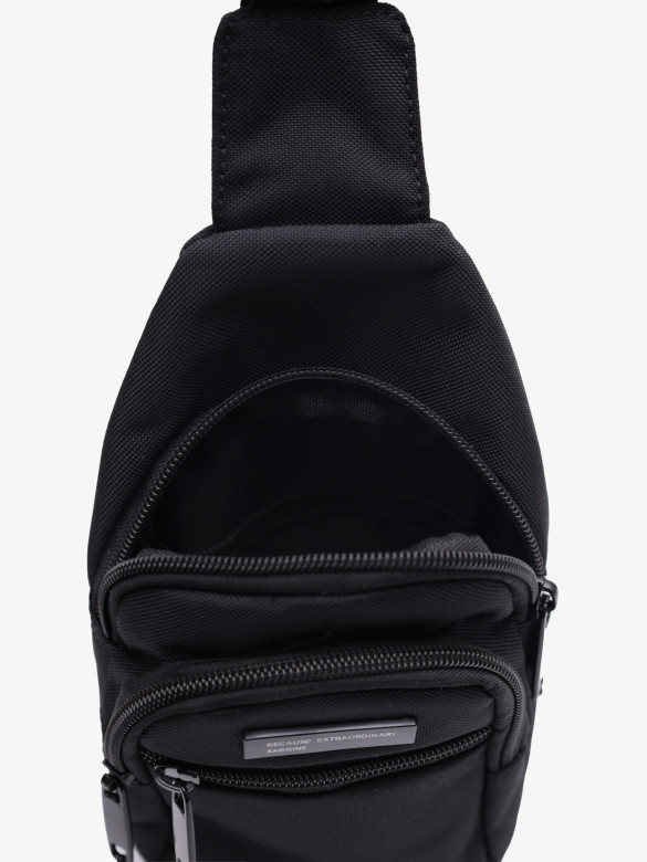 Рюкзак на одно плечо Baggins 6924 чёрный