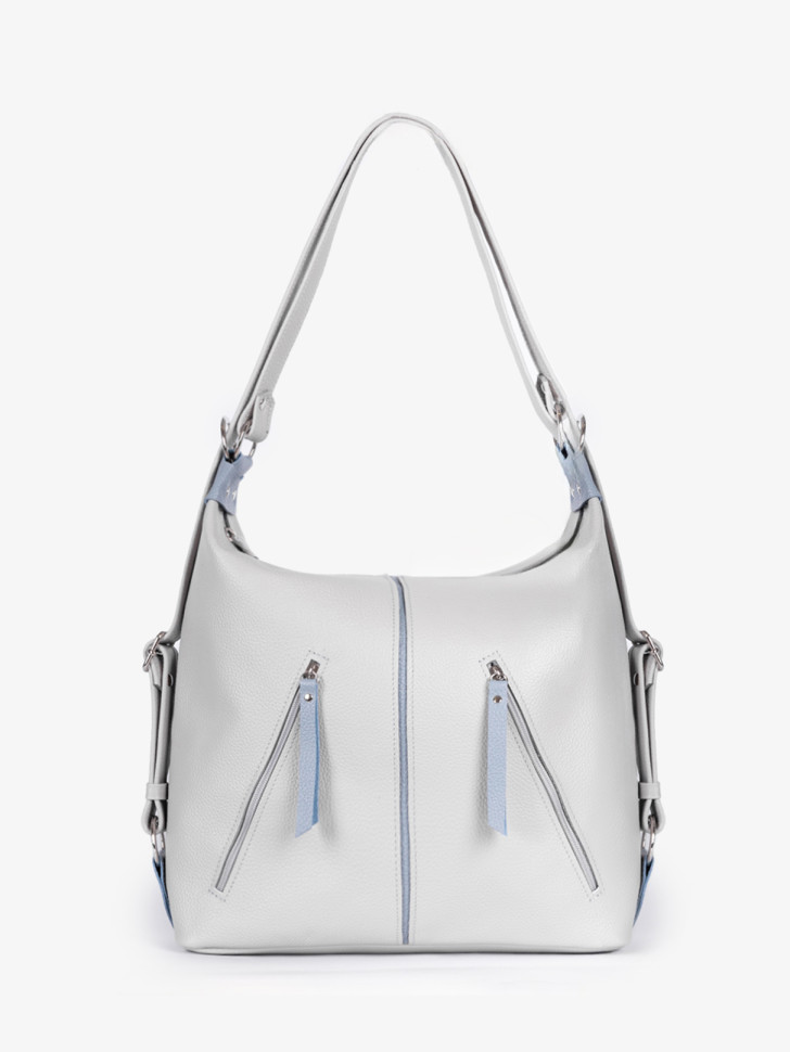 Сумка-рюкзак Sumkov Р-286/1 светло-серая Сумка-рюкзак Sumkov Р-286/1 светло-серая