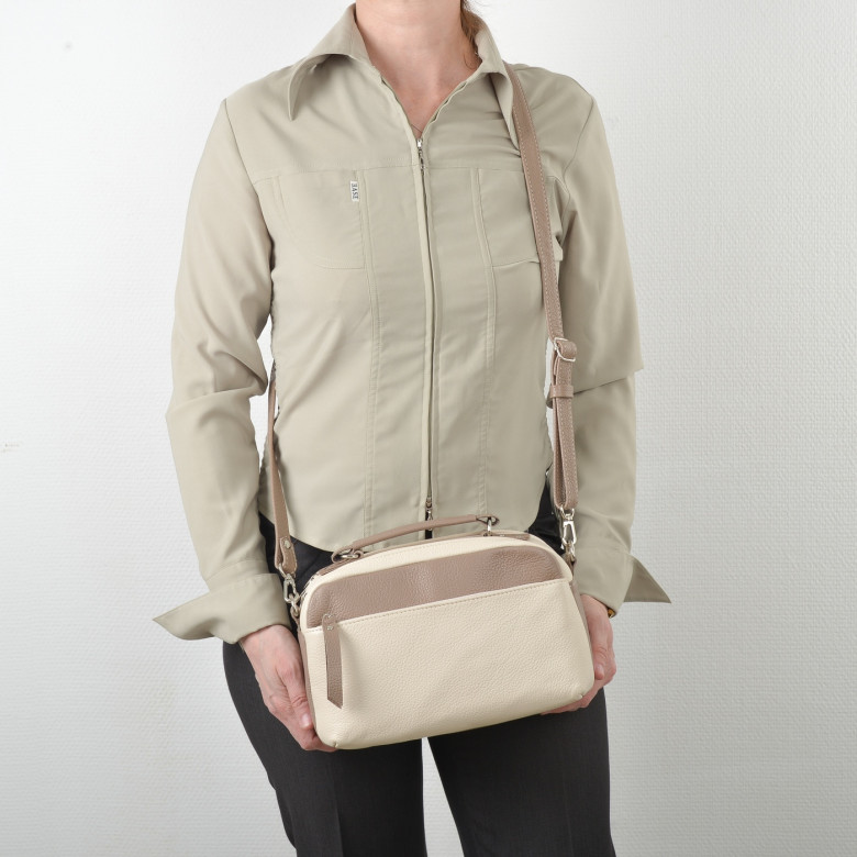 Сумка женская Sumkov Р-301 зел/капучино Сумка женская Sumkov Р-301 зел/капучино