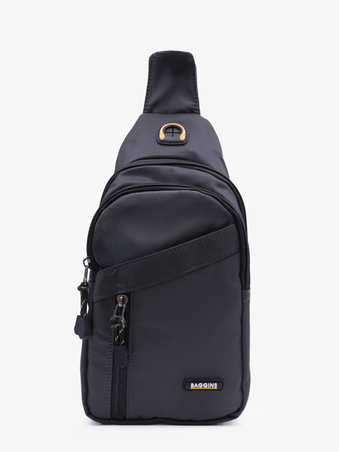 Рюкзак на одно плечо Baggins 82055 серый Рюкзак на одно плечо Baggins 82055 серый