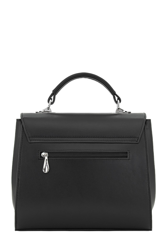 Сумка женская Protege Ц-510.8 чёрный гладкая кожа