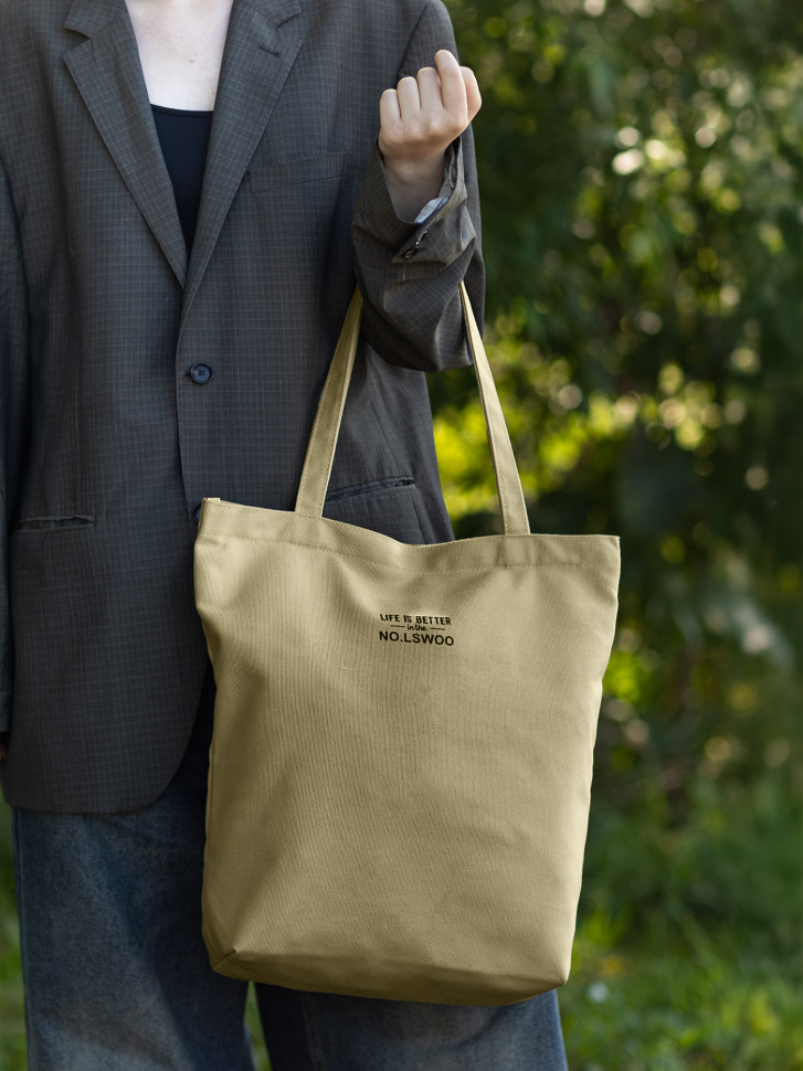 Сумка-шопер Б 6003 бежевая Сумка-шопер Б 6003 бежевая