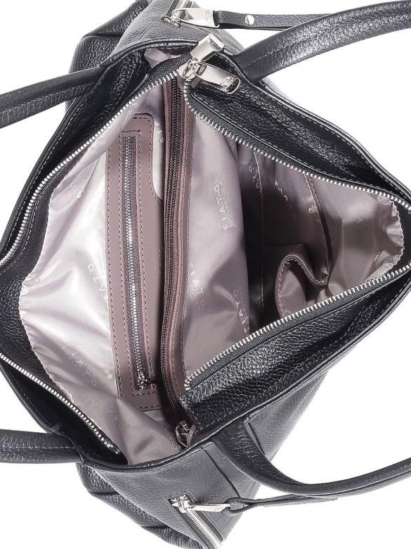 Сумка FIATO 2602 вителло черная Сумка FIATO 2602 вителло черная