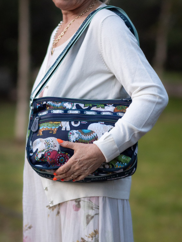 Сумка Minigirl 191 слон тёмно-синяя