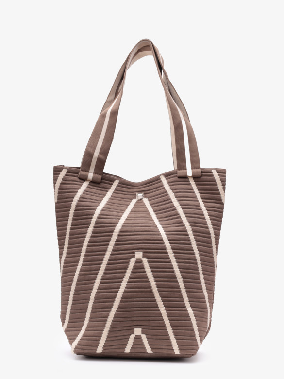Шоппер Triangle коричневый